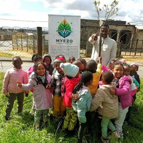 Khahliso Lefatsa of the Myezo Sustainable Development Alliance